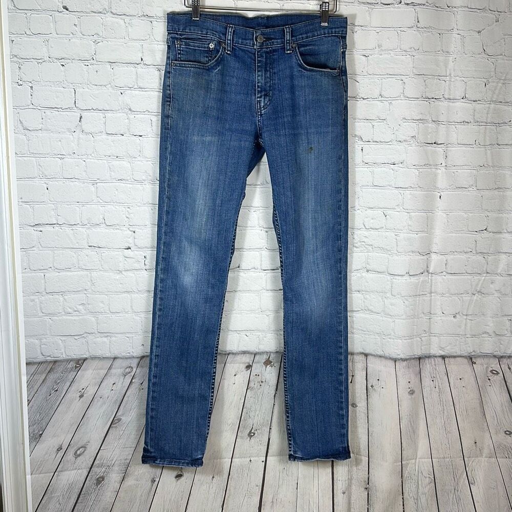 Levi’s 511 Mens Straight Leg Jeans size 32x36 SPOTS